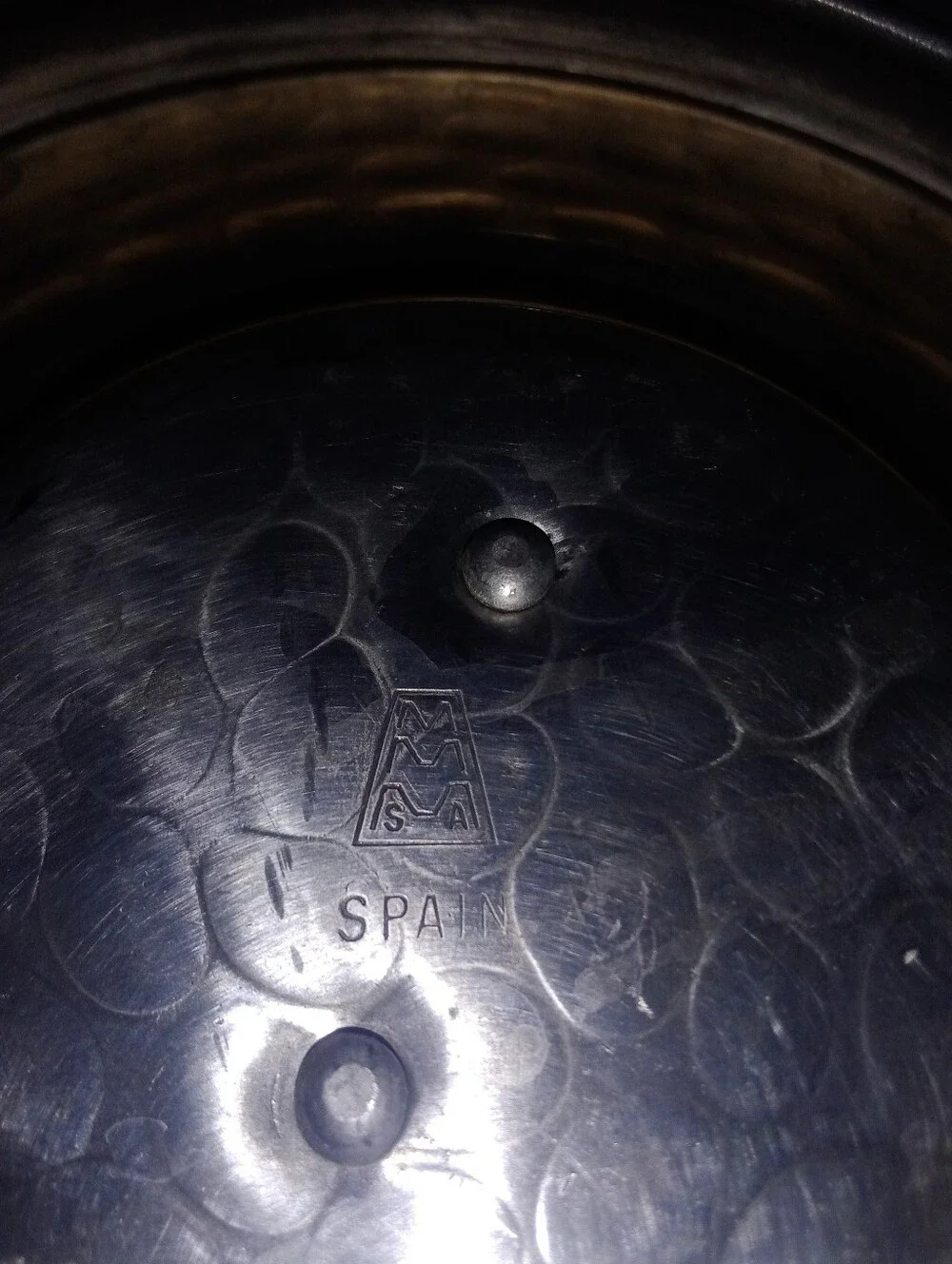 MMM SA Spain vintage hammered